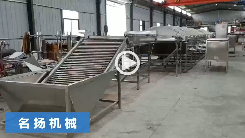 雞蛋蒸煮生產(chǎn)線